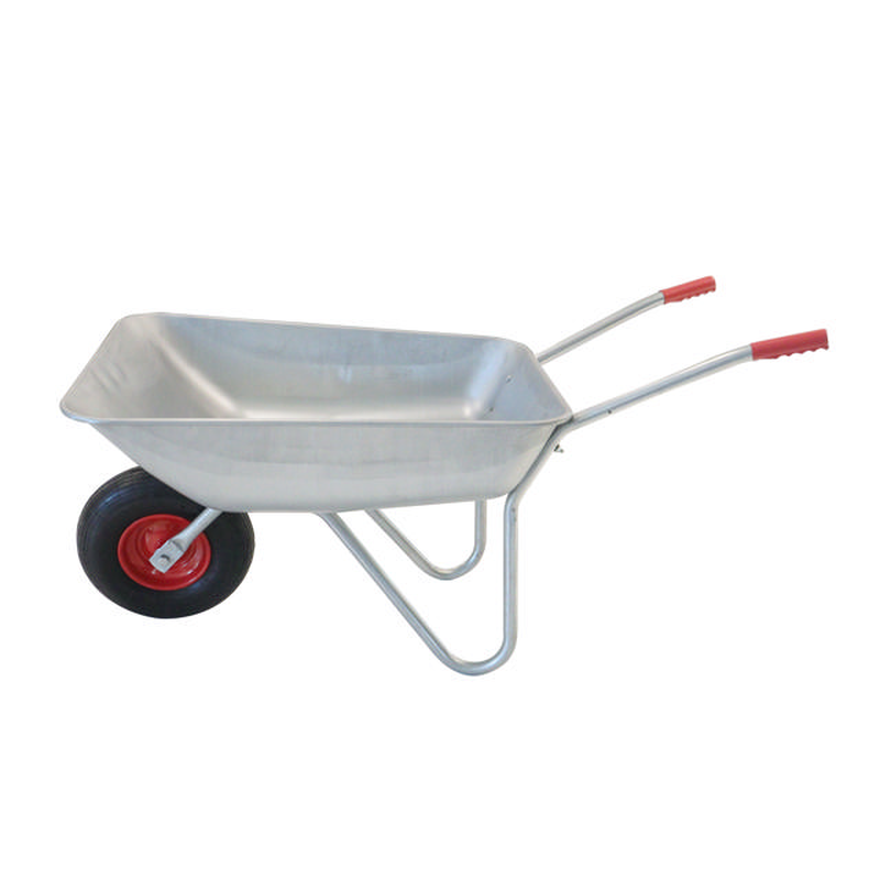 Galvanized wheel barrow 100l, , medium-null