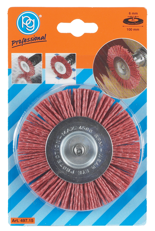 Pg nylon wheel brush 100mm, , medium-null