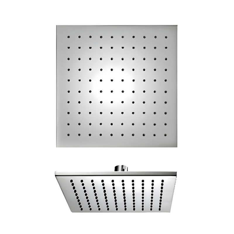 Paini rosette shower nickel square, , medium-null