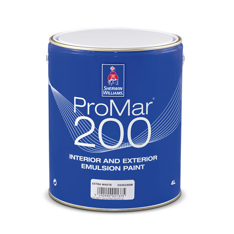 Sherwin-williams&reg; promar&reg; 200 int&ext emulsion superwhite 16l, , medium-null