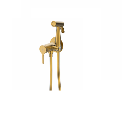 Era brushed gold built-in single lever bidet mixer, , medium