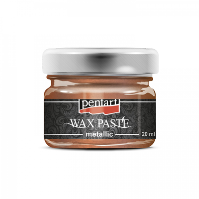 Pentart μεταλλικη παστα κεριου 20ml copper, , medium