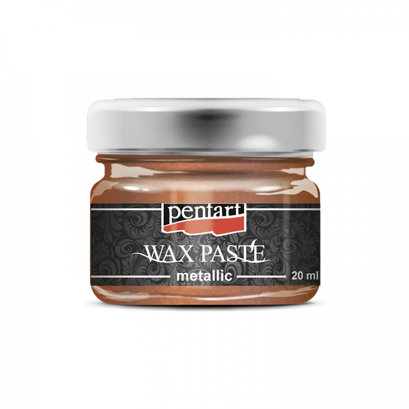 Pentart μεταλλικη παστα κεριου 20ml copper, , medium-null