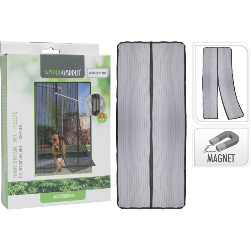 Insect screen door 2pcs - black, , medium image number null
