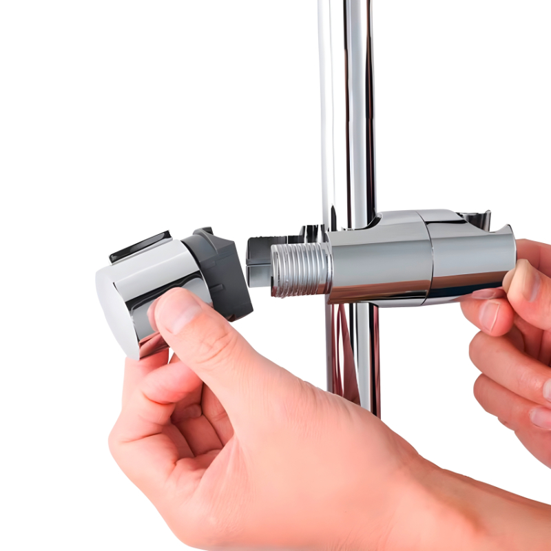 Wenko shower slider metal - chrome, , medium-null