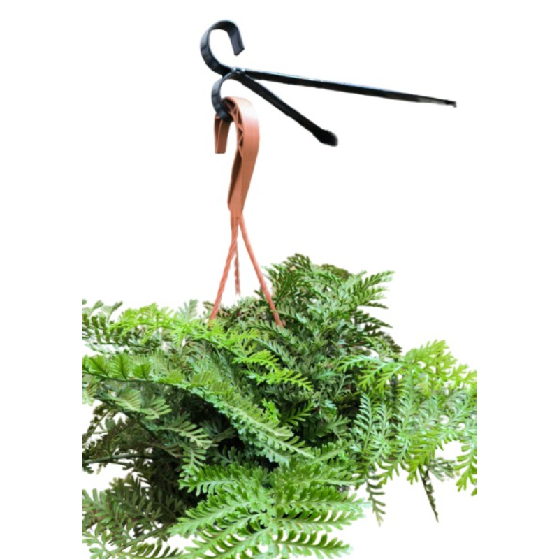 Metal wall  bracket 24cm - black, , medium-null