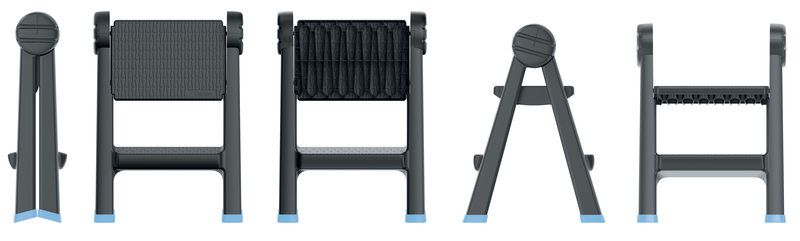 Ladder titan soft black/ blue 47x43.5x63cm, , medium-null