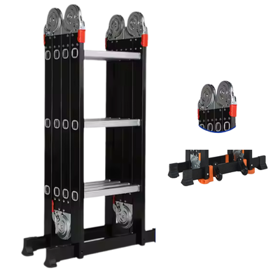 Kaokey multipurpose professional ladder 4x3 - 3.46m, , medium