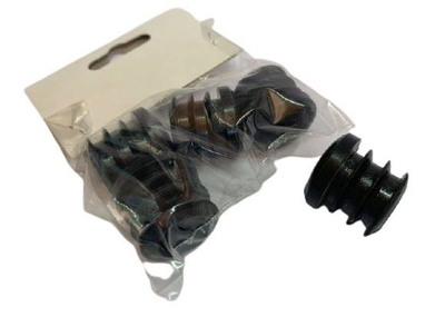 End cap inside 19mm black, , medium