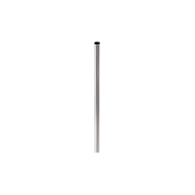 Profile round tube aluminum 1000x16x1mm chrome, , medium
