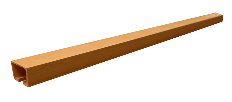 Atrium rail for fold door 2m walnut, , medium image number null
