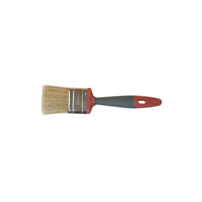 Flat brush red with gray handle 50mm, , medium
