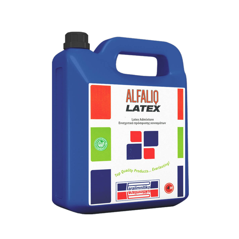 Paralimnitiko alfaliq latex mortar adhesive aid 4l concrete-null