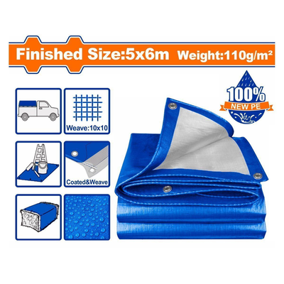Wadfow tarp 110gr/m2 5x6m, , medium
