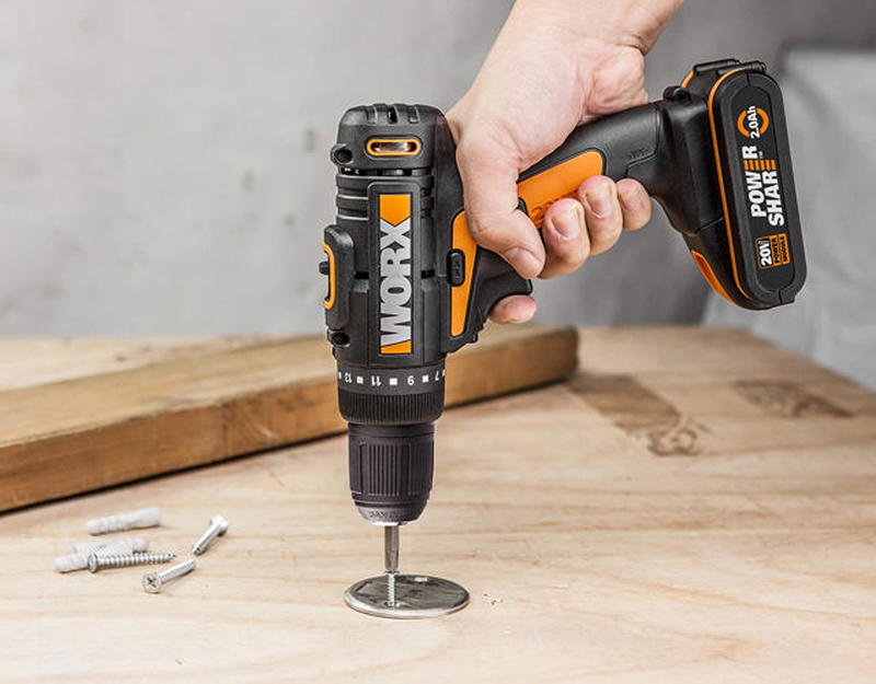 Worx wx101.9 cordless power share drill and driver 30cm solo 20v, , medium-null