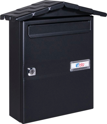 BTV mailbox chalet black