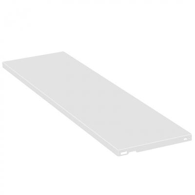 Element steel shelf pair el50 80x20cm white aluminium, , medium