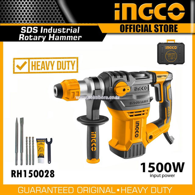 Ingco rh150028 rotary hammer 1.5kw, , medium-null