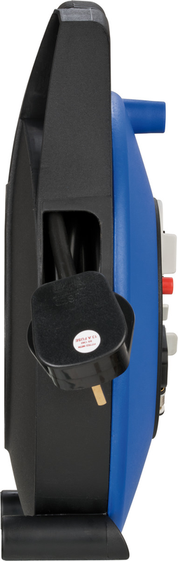 Vario line cable box 2 way with USB blue, , medium-null