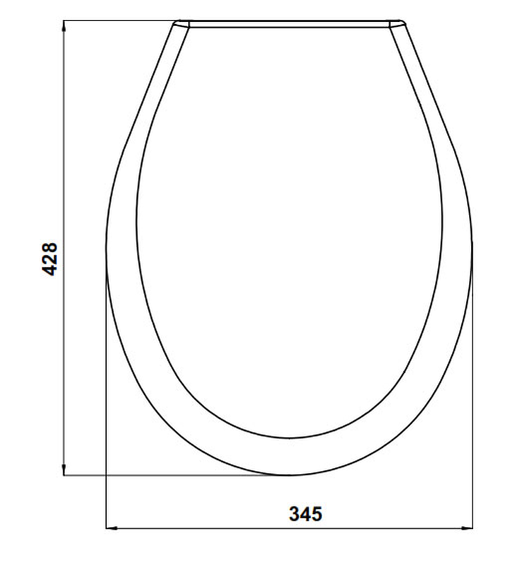 Nikiplast toilet seat lilia white soft close, , medium image number null