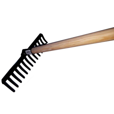 Champion rake 5mm 14t wooden hndl, , medium