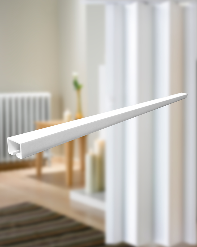 Product image: Atrium rail for fold door 2m white, , medium-null