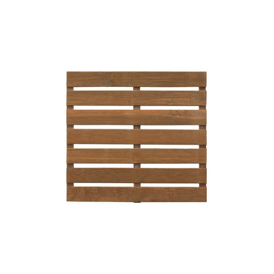 Wooden anti-slip tile 6 boards 40x40x2,8cm