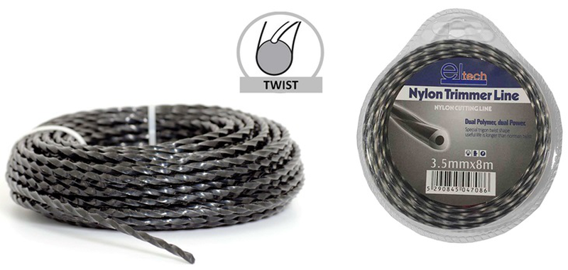 Eltech trimmer line twist 3.5mm x 8m, , medium image number null