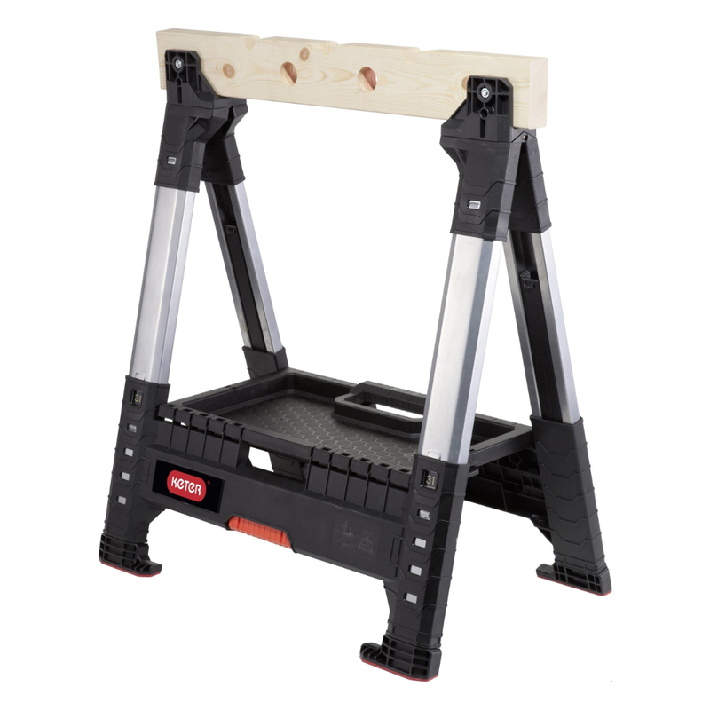 Keter jack stand &tau;&rho;ί&pi;&omicron;&delta;&omicron; &kappa;&omicron;&pi;ή&sigmaf; &xi;ύ&lambda;&omega;&nu; lumber 71x6.9x82cm 1300kg, , medium-null