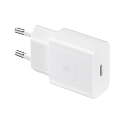 Samsung 15w power adapter 5.5x3.7x2.25cm- white