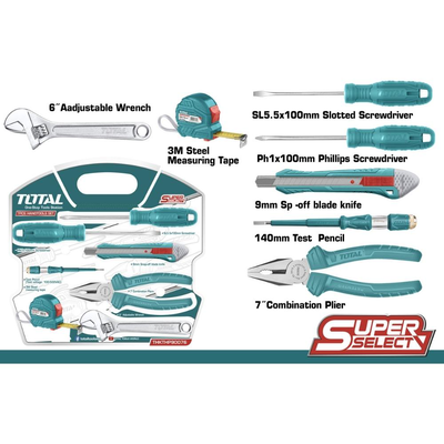 Total εργαλεία χειρός σετ 7τμχ thkthp90076, , medium