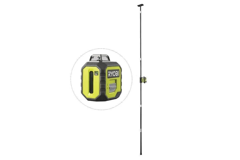 Rb360gll-k - 360° green line laser 25m with telescopic pole (171817)-null