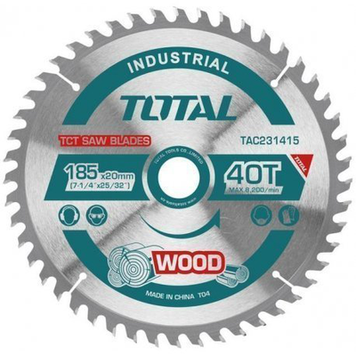 Total tct saw blade 185mm (tac231415), , medium