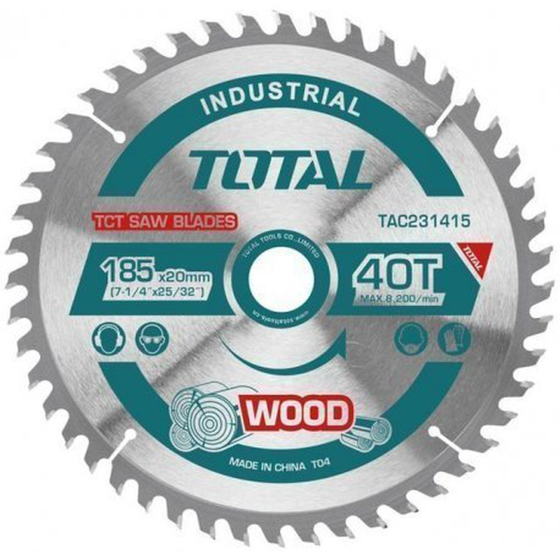 Total tct saw blade 185mm (tac231415), , medium-null