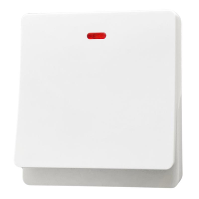 Swf rangg 45a dp switch with led - white, , medium