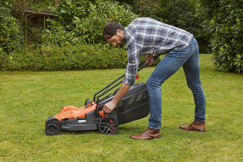 Product image: Black & decker bemw471es-qs μηχανη γκαζον ηλεκτρικη 38cm 1600w, , medium-null