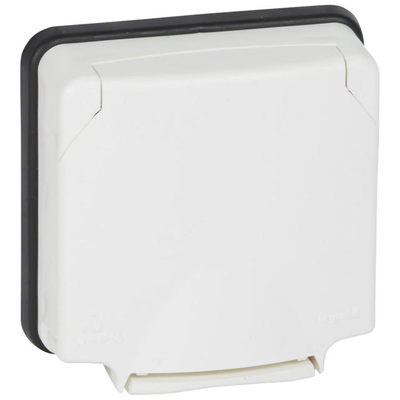 Legrand 684585 adaptor mosaic plexo 66 2 mod opaque lid flush mounting, , medium
