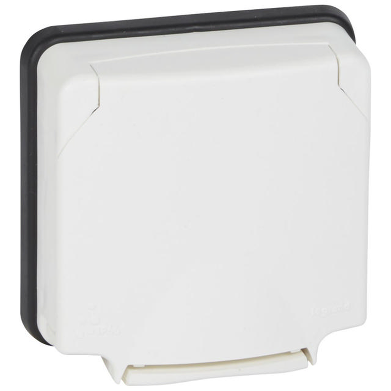 Legrand 684585 adaptor mosaic plexo 66 2 mod opaque lid flush mounting, , medium-null