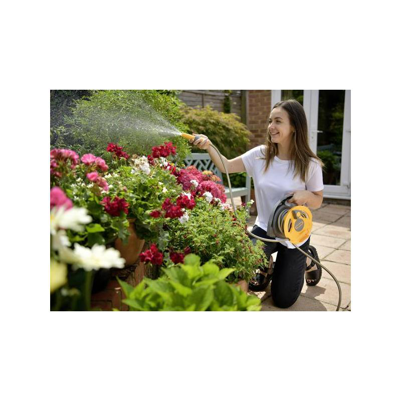 Product image: Hozelock τυλιγαδι τοιχου & 10m λαστιχο & αξεσουαρ, , medium-null