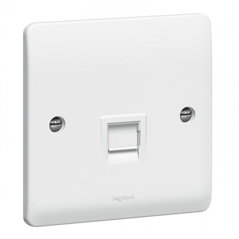 Legrand synergy data socket rj45 single, , medium-null