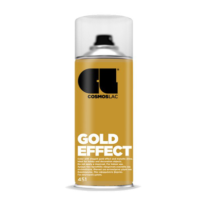 Spray paint gold 400ml n.451, , medium