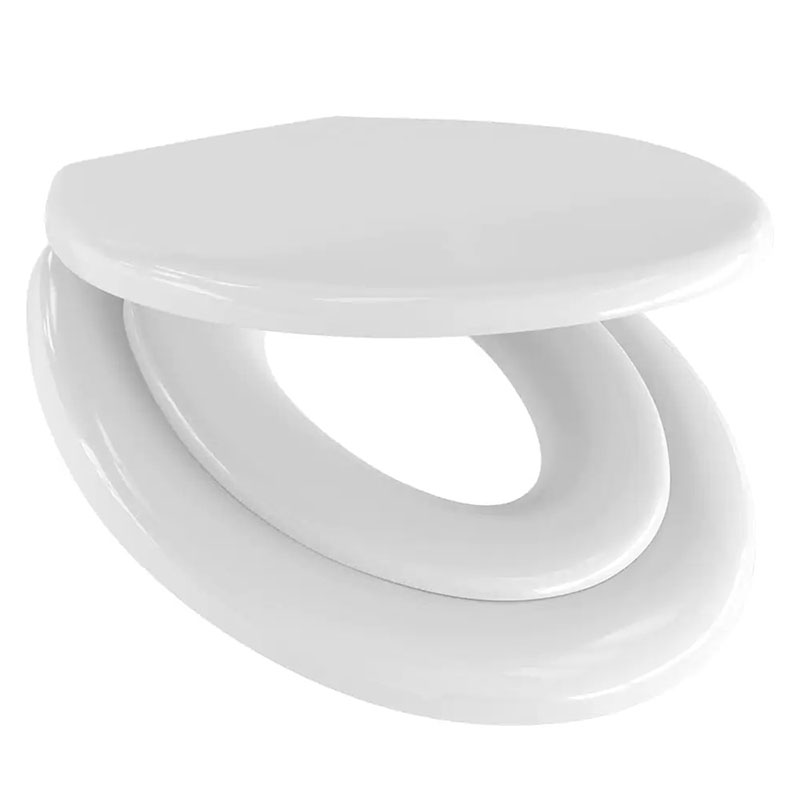 Techno plast narja scqr toilet seat with child adaptor - white, , medium-null