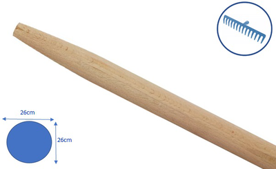 Eltech χερι χτενιας κηπου 1200x26mm, , medium