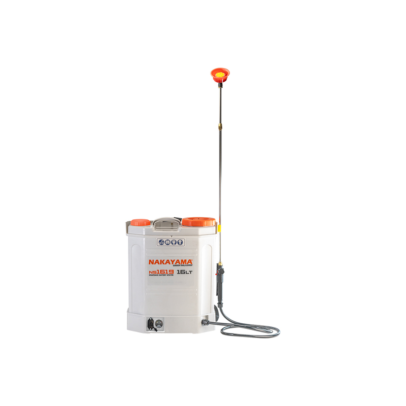 Nakayama battery back sprayer 12v,8ah 16l ns1619-null