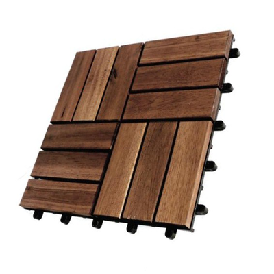 Deck tile acacia 12s 30x30cm 9pcs, , medium