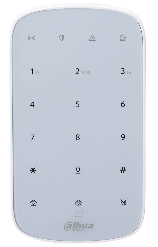 Dahua alarm wireless keypad ark30t-w2(868), , medium-null