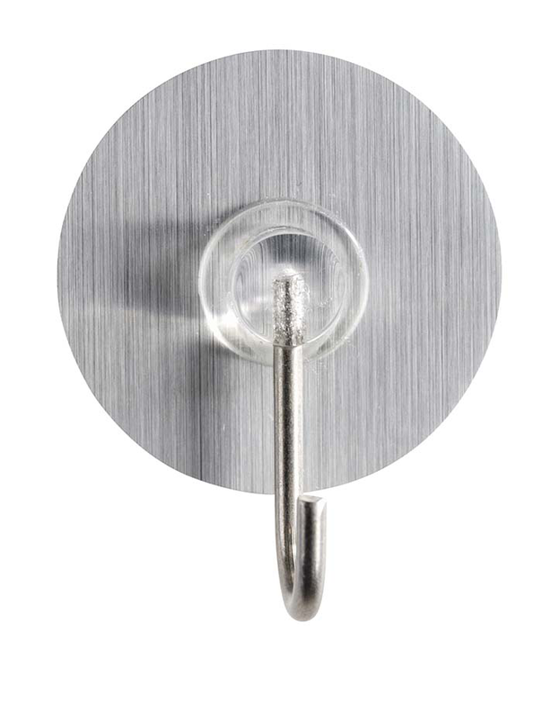 Wenko stat-loc nickel hook s/s 4p, , medium-null