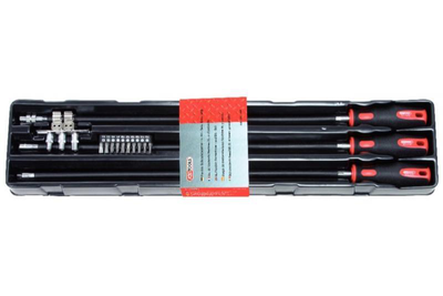 Flexible screwdriver set, extra long 1/4" (136138), , medium