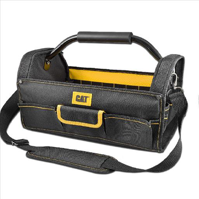 Cat 106872 40cm 16 in. Steel handle tool tote bag, , medium
