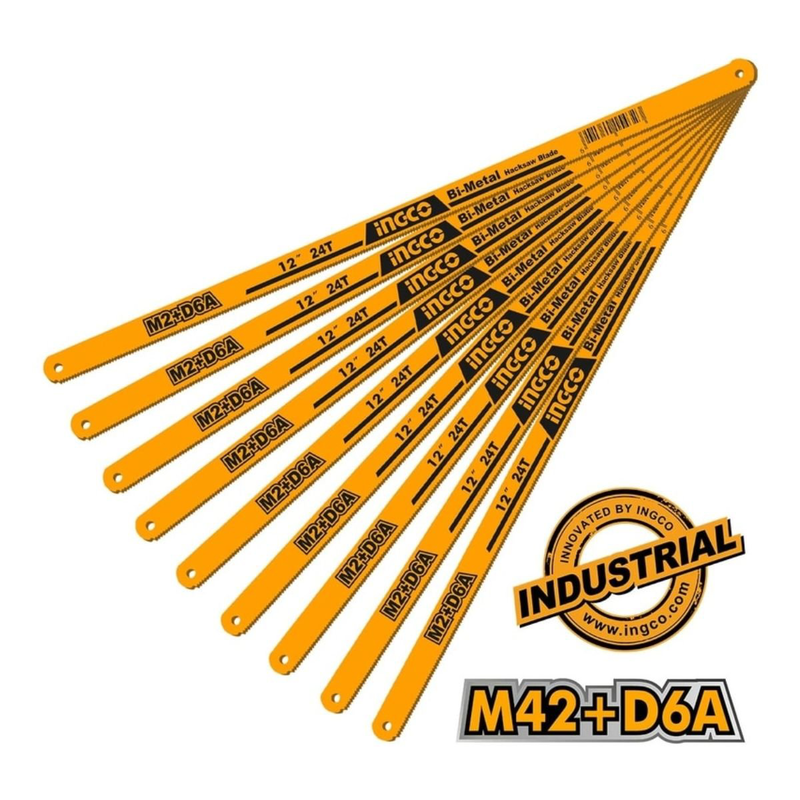 Ingco πριονόλαμες σιδηροπρίονου 300mm hsbb22248, , medium-null